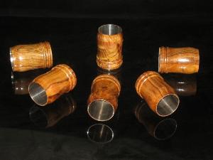 wooden tumblers