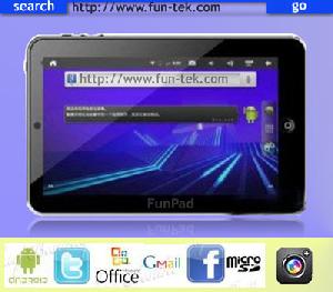 2012 Best 7 Inch Infotmic Imapx210 Tablet Pc Funpad Mid Android 2.3 Gingerbread Wifi 3g Flash 10.1