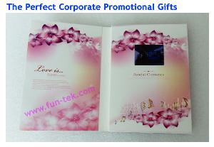 Oem Best China 4.3 Inch Tft Lcd Video Greeting Card Booklet Corporate Promotional Gifts Giveaway