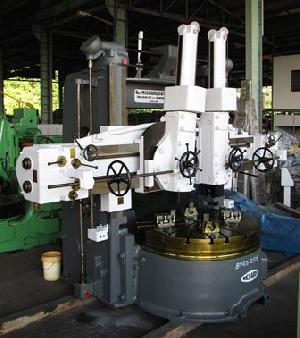 Richards 6ft Double Column Vertical Turret Lathe