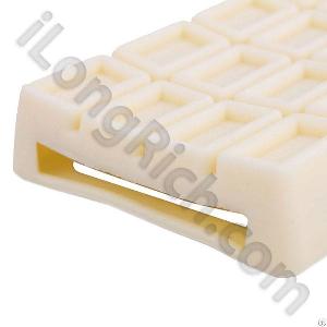 Chocolates Series Soft Silicone Cases For Iphone4-yellow