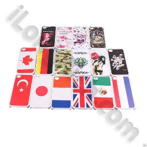 Color Art Series Hard Plastic Cases For Iphone 4 Cas04