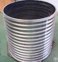 wedge screen basket circular stock preparation