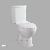 008a-s (two-piece Toilet )