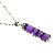 Purple Crystal Pendant (pd-18)