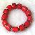 Tibet Red Coral Bead Bracelet