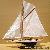 Viet Nam Handicrafts-wooden Model Boat Defender
