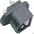 Dc Power Jack Wqp-dc0160 Vertical Type 2.0 Or 2.5mm Center Pin