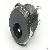 Front Flange, Panel Mounting Dc Connector, 2.5 2.0 Mm Center Pin Wqp-dc0220