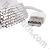 Crystal Seat Charger For Apple Iphone4 Iphone 3gs Ipod Touch-white