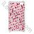 Red Flower Lacquered Shell Cath Kidston Style Hard Plastic Cases For Iphone 4