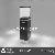 Black Colour Tower-shaped Jewelry Display Tower Showcase With Led Light System Made In China