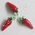 Capsicum Glass Charms Handmade Lampwork Charm Small Jewelry Pendants