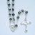 Catholic Hematite Rosary Round Metal Bead Prayer Beads Heavy Rosaries Religious Jewelry