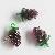Grape Glass Charms Purple Grapes Wine Charms Mini Lampwork Fruit Pendants