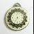 Clock Pendant Jewelry Alloy Pendant Round Metal Accessories