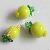 Grapefruit Glass Charms Mini Fruit Glass Pendant Handmade Lampwork Charms
