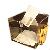 Countertop Square Colored Acrylic Locking Ballot / Donation Box With Pocket