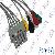 Siemens Five Lead Ecg Leadwire Set , Ecg, Spot2, Bp Expert, Wholesale Or Retail