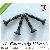 Gypsum Board Screws, Coarse Thread Black Phospahted