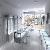 White Glossy Wood Watch Store Showcase And Watch Store Display Furniture
