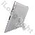 Solid Color Hard Plastic Cases With Holder For Ipad 3 Transparent