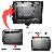 Battery Plate For Ruige On-camera Hd Lcd Field Monitor On Coollcd