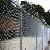 Hot Dipped Galvanized Chain Link Mesh Fencing With Razor Barbed Wire System