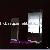 Black Jewelry Display Tower And Jewelry Display Cabinet