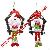 Santa Claus Christmas Tree Hanging Ornaments