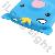 Pig Silicone Soft Case Cover Skin For Iphone 4 / 4s-royalblue