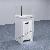 White Jewelry Display Cube Case Lighting