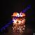 Himalayan Crystal Salt Lamp Flower Basket 2