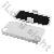 2 In 1 Pc Belt Clip Plastic Cases With Holder For Iphone 4-white