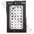 Cross And Ventilated Hard Case Iphone 4 / 4s-white