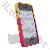 Mondrian Series Plastic Stand Cases For Iphone4 / 4s
