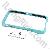 Theoor Series Color Metal Bumper Cases For Iphone4 / 4s-blue