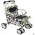 Leisure Shopping Cart Alj-005c Carrying An Umbrella And Crutches