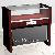 Cherry Wood Jewelry Counter In Lighting