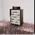 Two Sides Rotating Wood And Glass Watch Display Stand Or Display Case