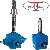 High Speed Fast Speed Bevel Gear Worm Gear Screw Jack