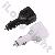 4 Ports Usb Car Charger For Iphone, Ipod Black