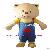 Bear Costume Fancy Dress Costumes Cartoon Character School Mascot Made