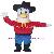 Eagle Mascot Costume Fancy Dress Customize School Mascot