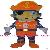 Pirate Costume Mascot Fancy Dress Party Costume