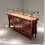 Diamond Jewelry Wooden Glass Display Cabinet With Led Lights