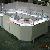 Unit520 Jewelry Kiosk In Glossy White Finishes
