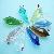 Faceted Cut Crystal Drop Pendants