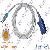 Vs800, 8002, 9201, Pm7000 Spo2 Adapter Cable Oximax