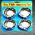 4pcs 3 Inch Magnetic Tray